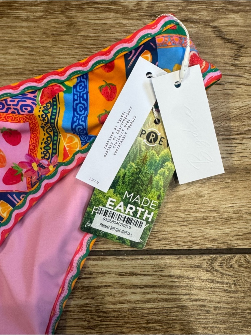 Bydee Panama bikini bottom in Frutta Size Large NEW WITH TAGS! - Picture 8 of 16